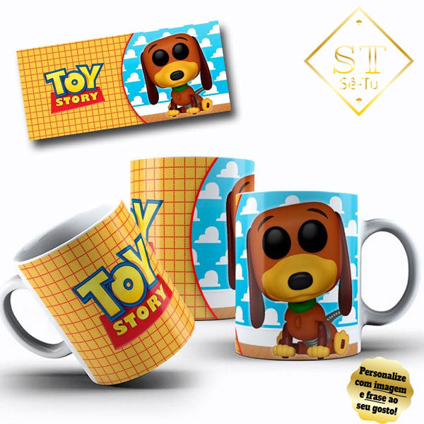 Taza Slinky de Toy Story con forma de perro